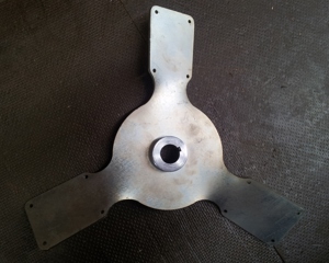 Cube set exhaust with belt 50"